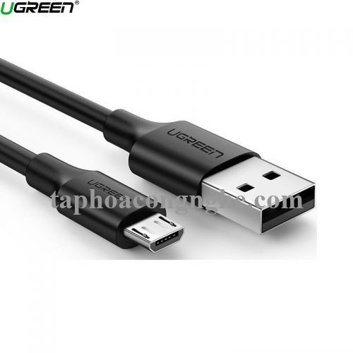 Ugreen 60827 3M màu đen cáp Micro Usb 2.0 mạ nickel chống nhiễu us289 30060827
